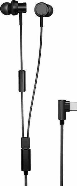 HIFUTURE HI5 USB-C IN EAR WIRED EARPHONES BLACK 6972576181619 (6972576181619)