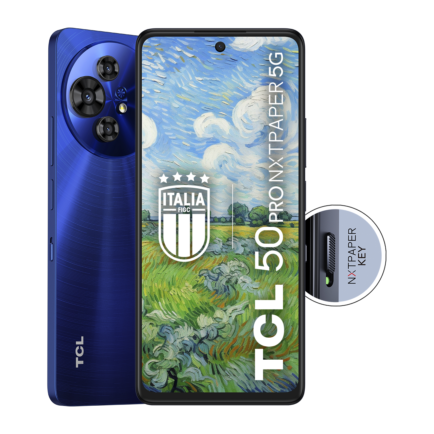 TCL 50 PRO NXTPAPER 8+512GB 5G MIDNIGHT BLUE T803D-2CLCA112 4894461992778 (4894461992778) Mobilais Telefons