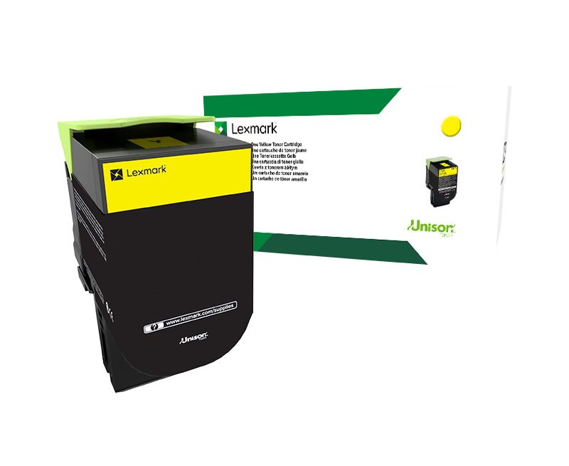 Toner Lexmark 702HY yellow | return | 3000 pgs| CS310dn / CS310n / CS410dn toneris