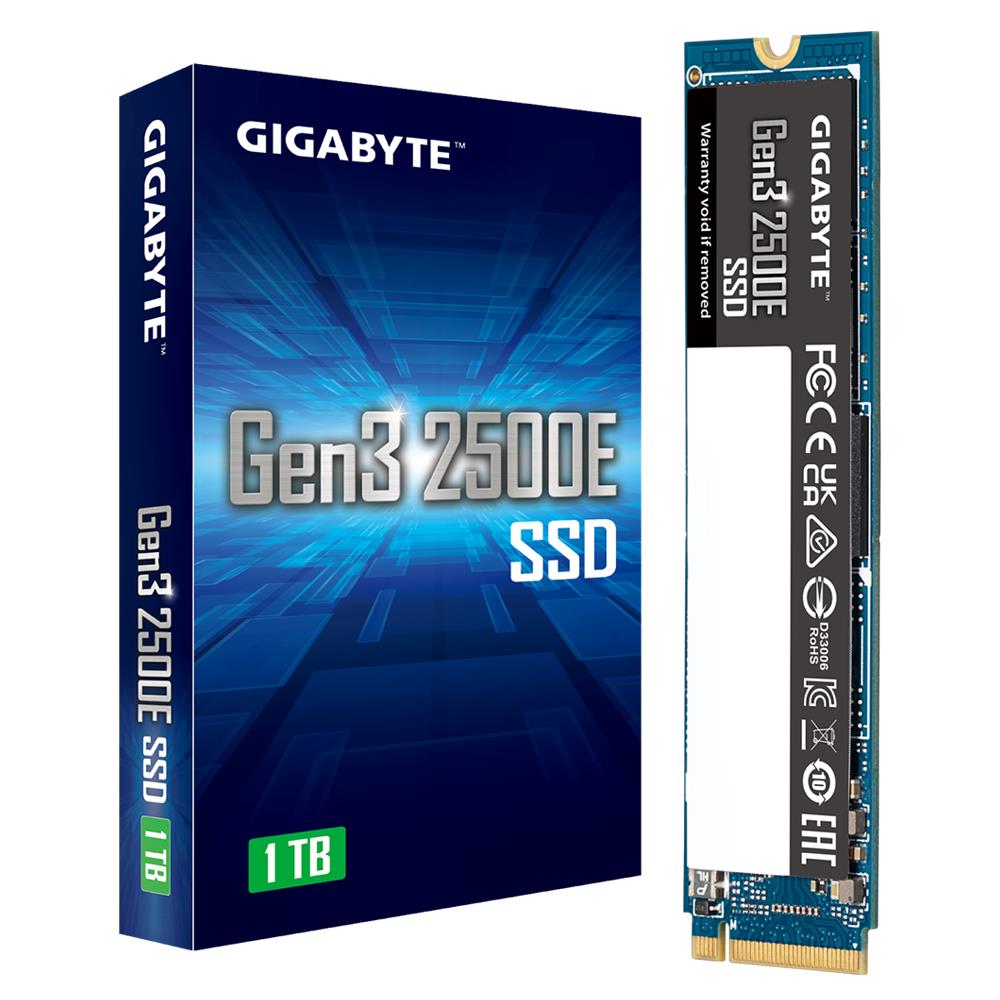 GIGABYTE Gen3 2500E SSD 1TB SSD disks