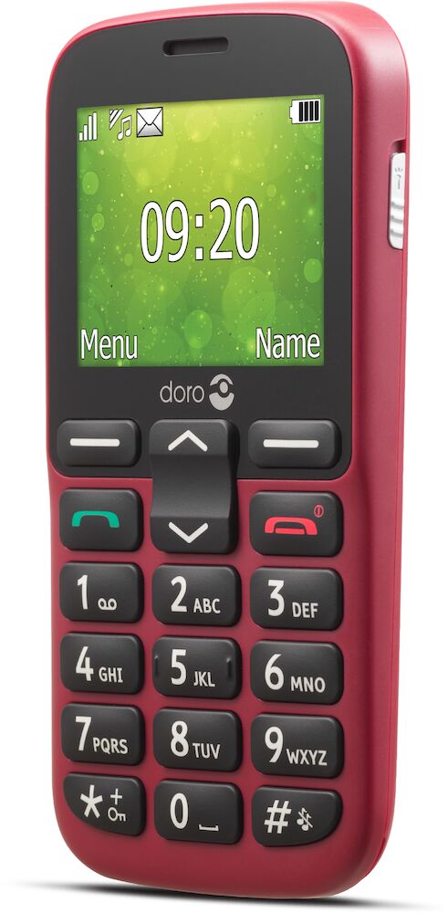 Doro 1380 Dual SIM Red Mobilais Telefons