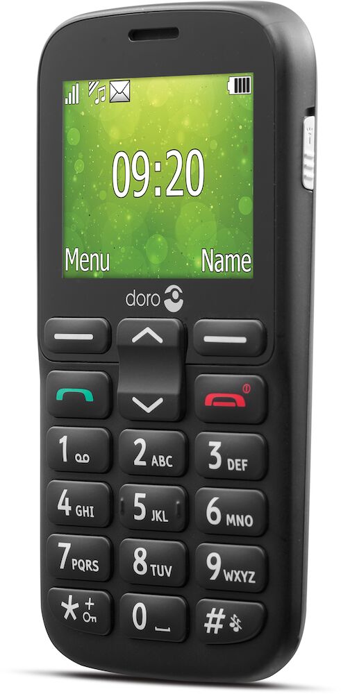 Doro 1380 Dual SIM Black Mobilais Telefons