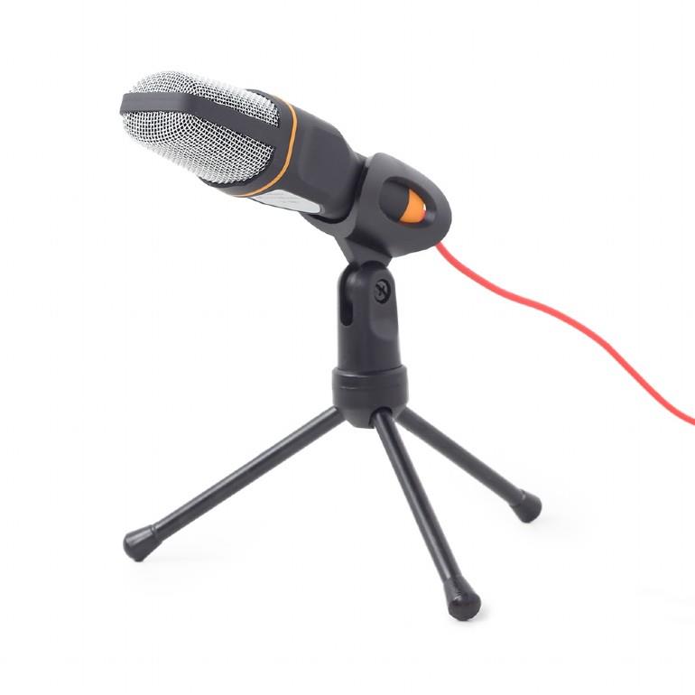 Desktop microphone tripod austiņas