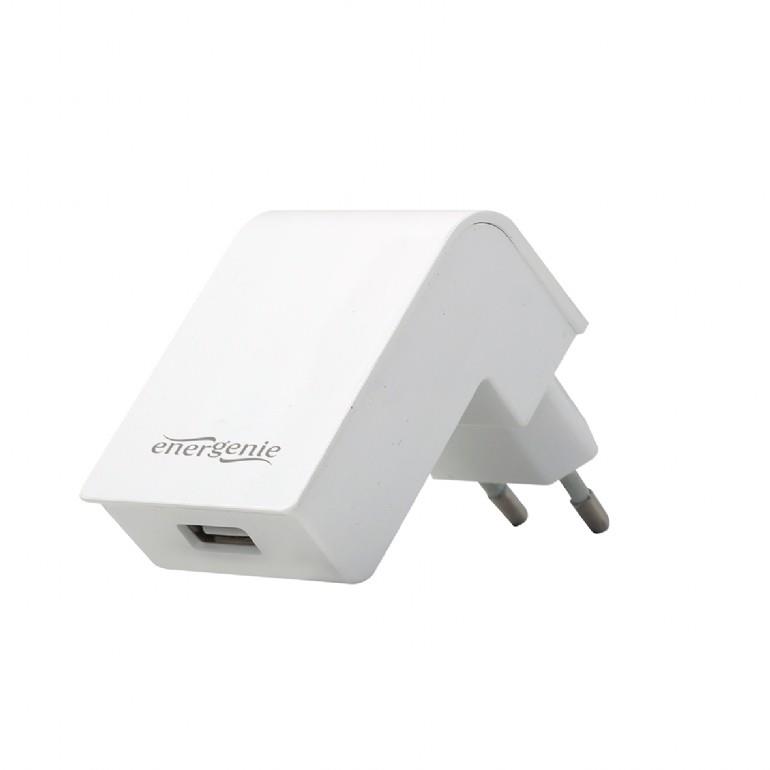 Energenie universal USB charger 2.1A white iekārtas lādētājs