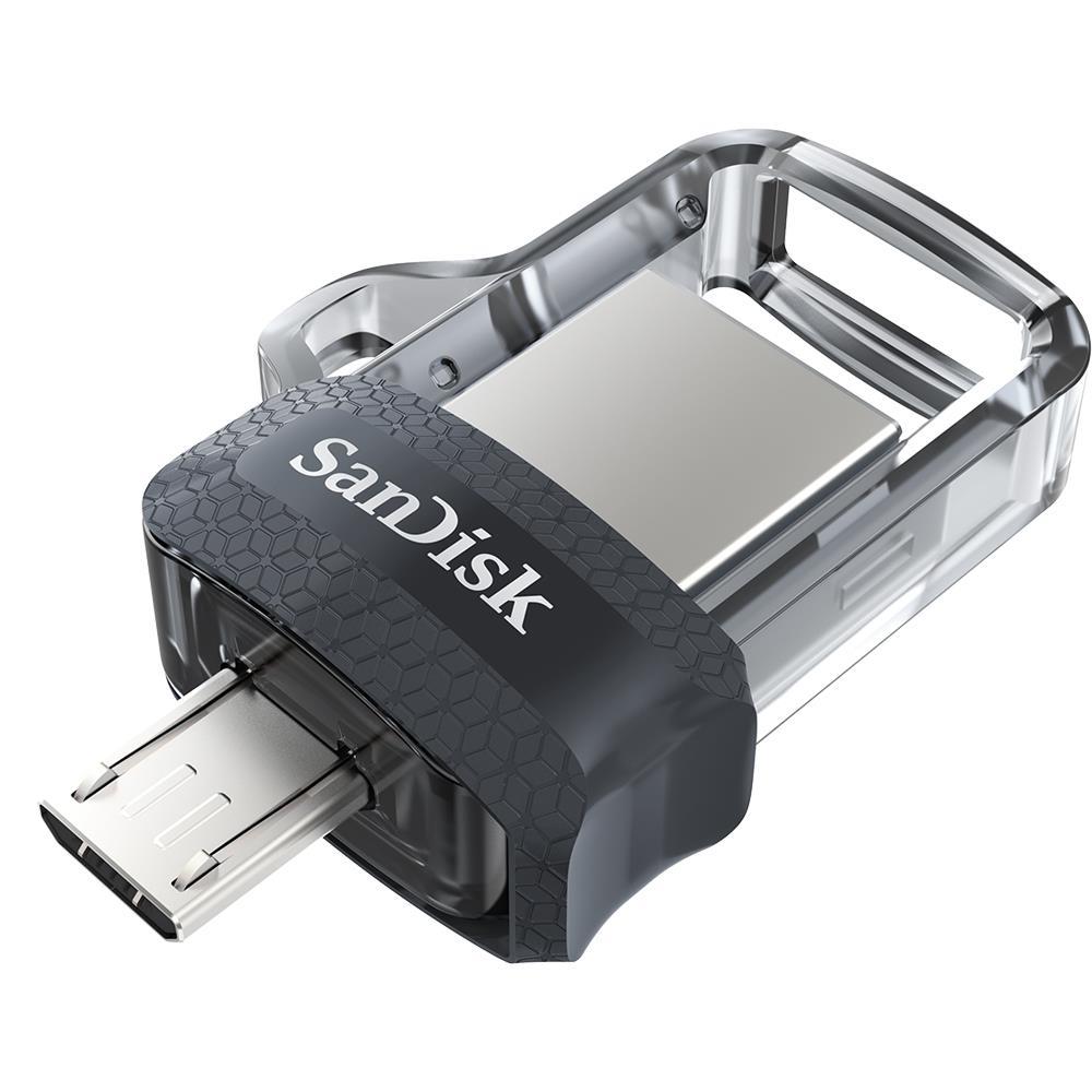 SanDisk ULTRA DUAL DRIVE m3.0, 16GB, 130MB/s USB Flash atmiņa