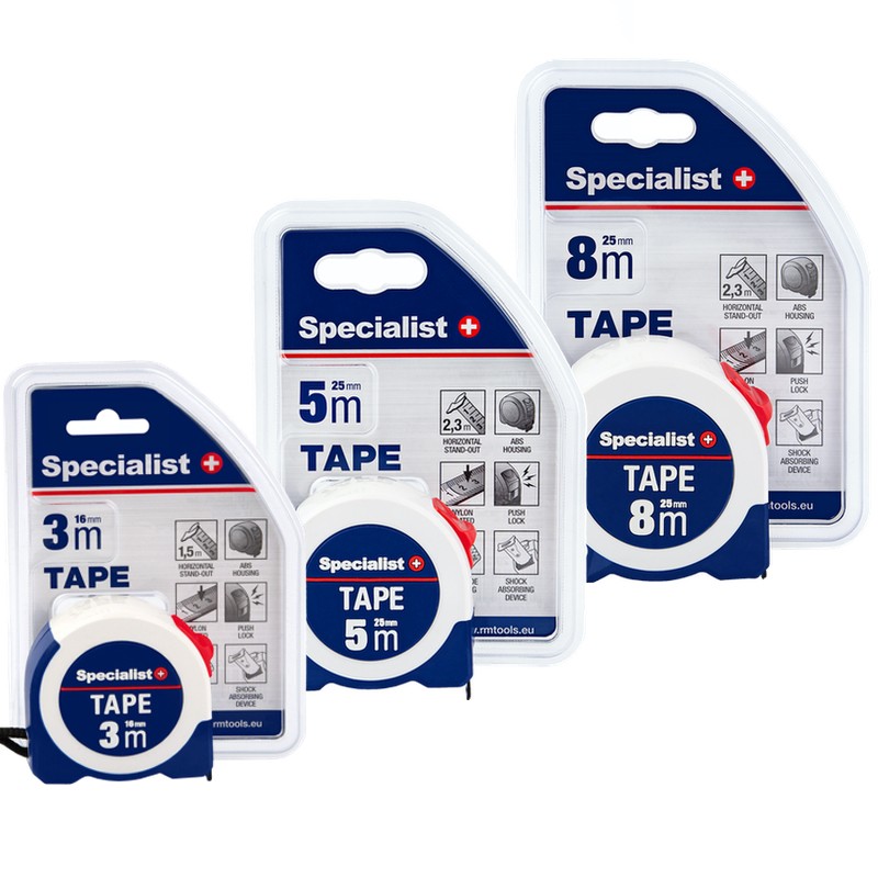 SPECIALIST+ mērlente TAPE 8 m, 25 mm 29/2-RW8025 (4779039132278)