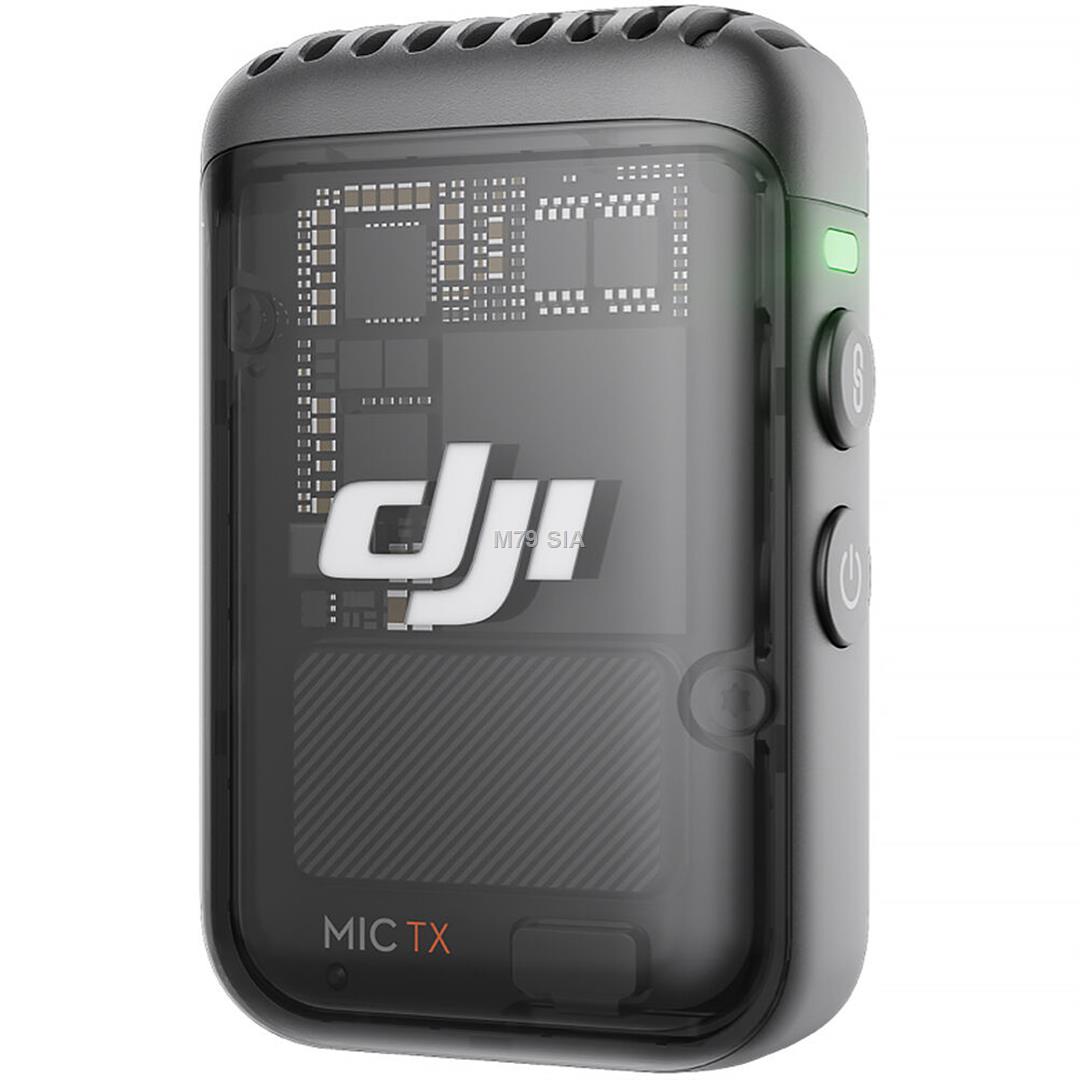 DJI Mic 2 Transmitter, shadow black 6941565971395 Sporta kameru aksesuāri