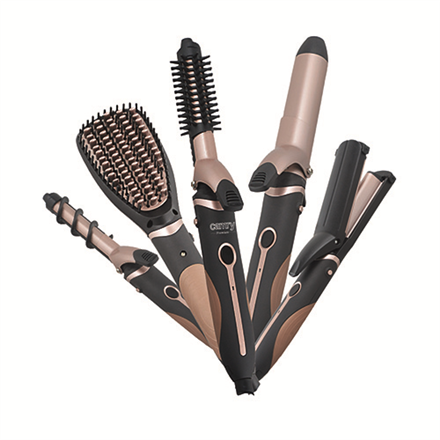 Camry Hair Styler CR 2024 1200 W, Black/Rose gold Matu veidotājs