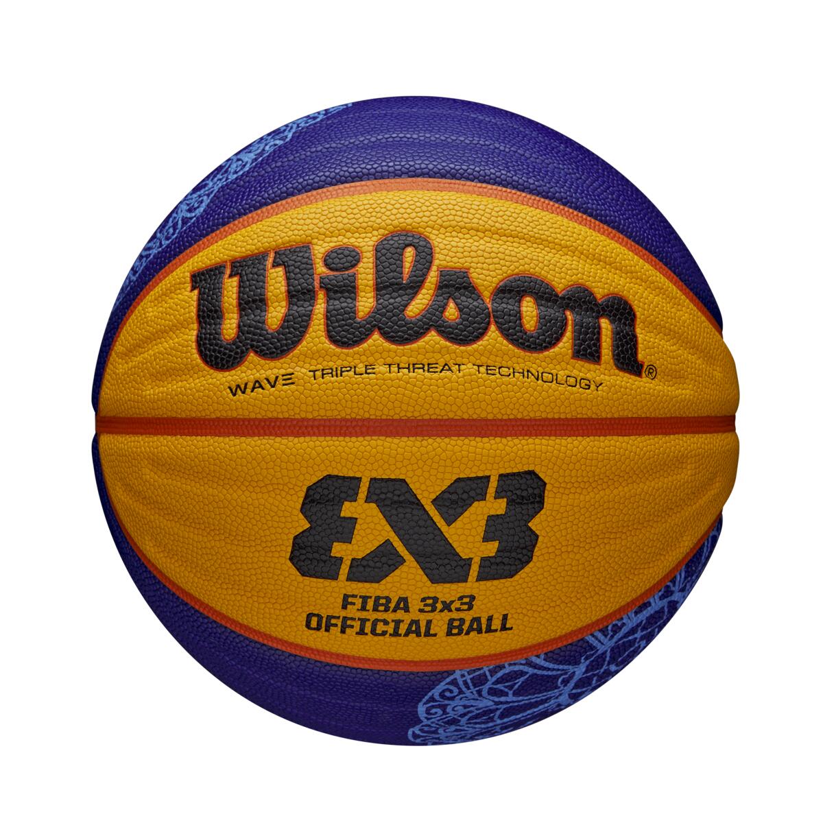 WILSON basketbola bumba FIBA 3X3 PARIS RETAIL 2024 OFFICIAL GAME BALL bumba