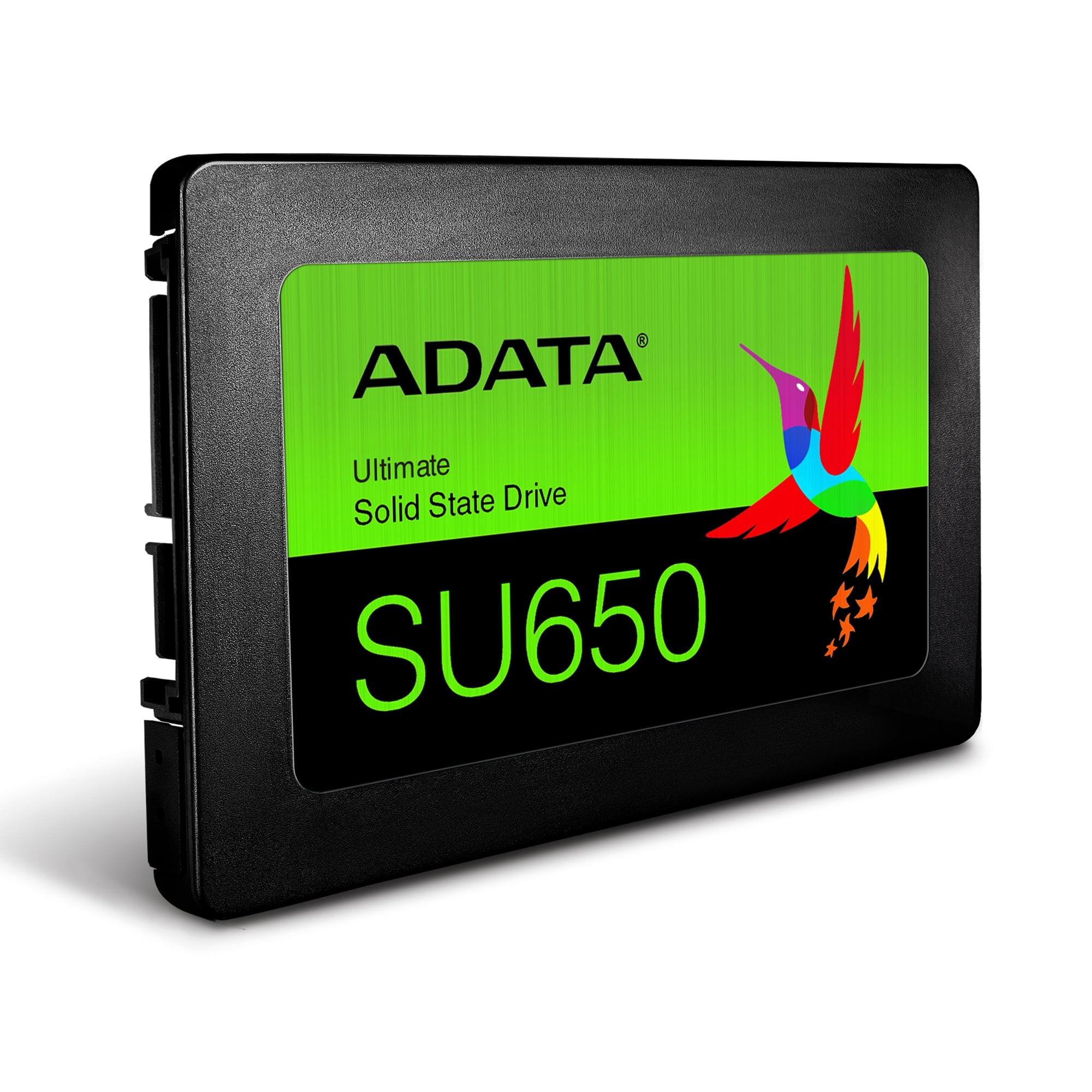 ADATA Ultimate SU650 2.5" 256 GB Serial ATA III 3D NAND SSD disks