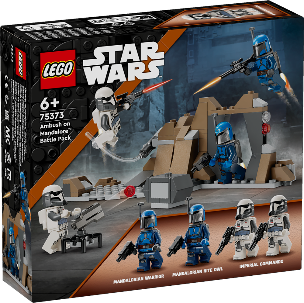 LEGO® Star Wars Pasalos Mandalore kovos rinkinys (75373) 75373 (5702017584324) LEGO konstruktors