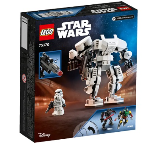 LEGO Star Wars 75370 Stormtrooper Mech LEGO konstruktors