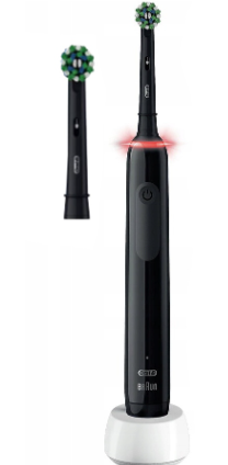 Oral-B Pro3 3400N Black mutes higiēnai