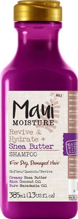 Maui Moisture MAUI MOISTURE_Revive&Hydrate+ SHampoo szampon do wlosow suchych i zniszczonych Shea Butter 385ml 022796170118 (02279617011 Matu šampūns