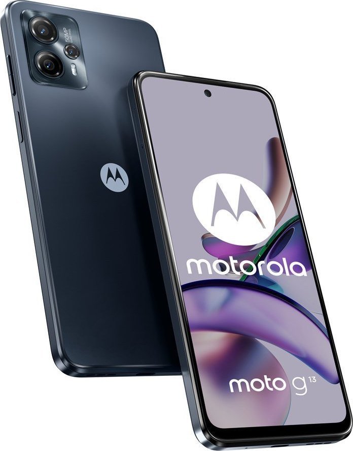 Motorola Moto G 13 16.5 cm (6.5") Dual SIM Android 13 4G USB Type-C 4 GB 128 GB 5000 mAh Black Mobilais Telefons