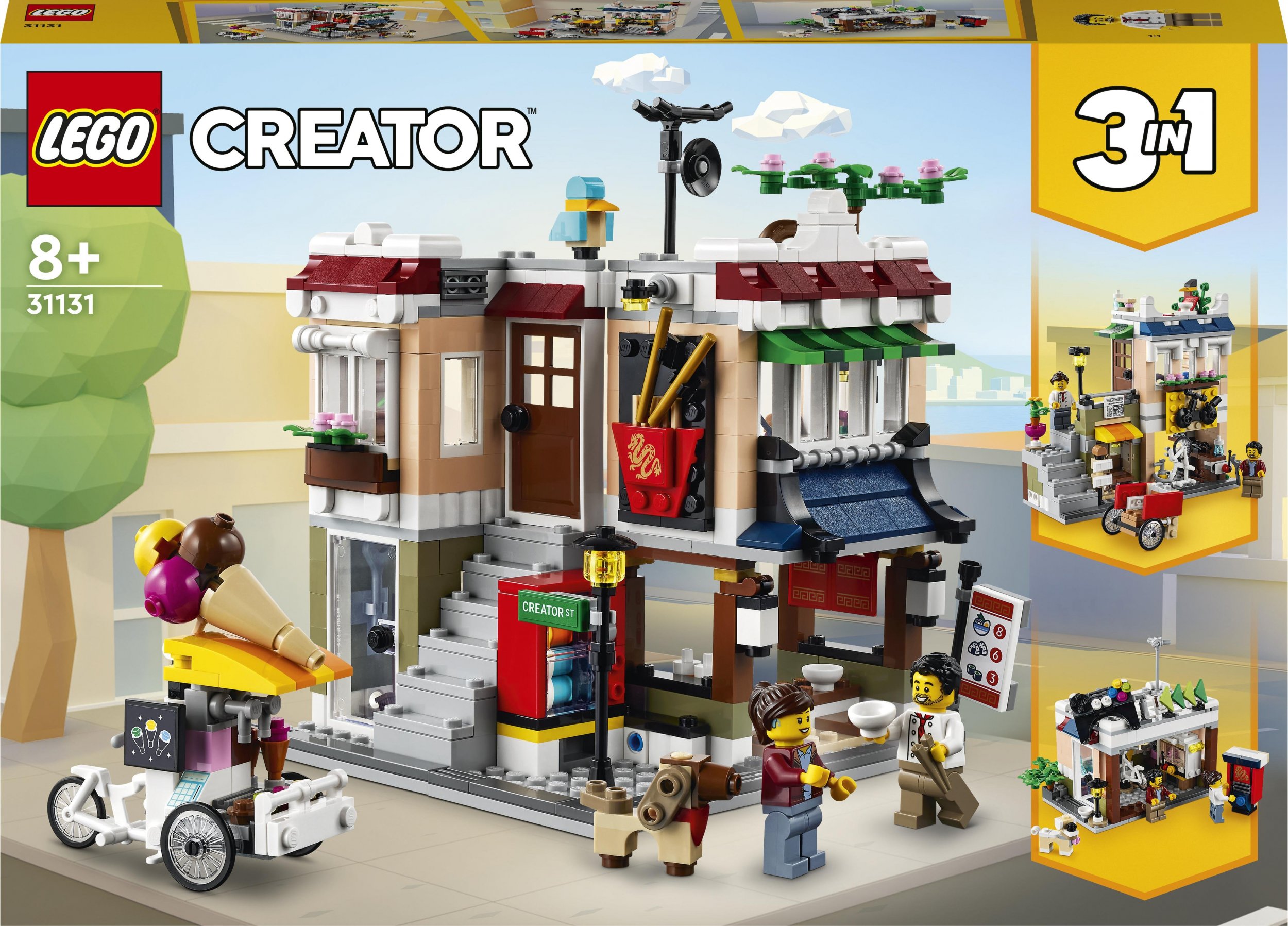 LEGO Creator Sklep z kluskami w srodmiesciu (31131) 31131 (5702017153223) LEGO konstruktors