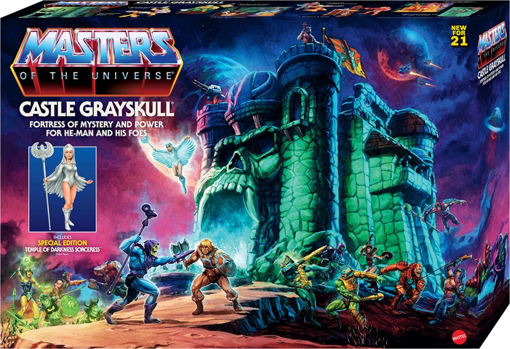 Mattel M. o. T. U. O. Castle greyskull S - GXP44 konstruktors