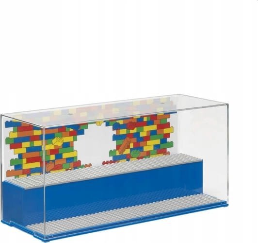 Lego Play & Display Case Classic Gablotka z platforma niebieska LEGO konstruktors