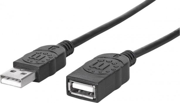 MANHATTAN Extension USB 2.0 Cable AM-AF Barošanas kabelis