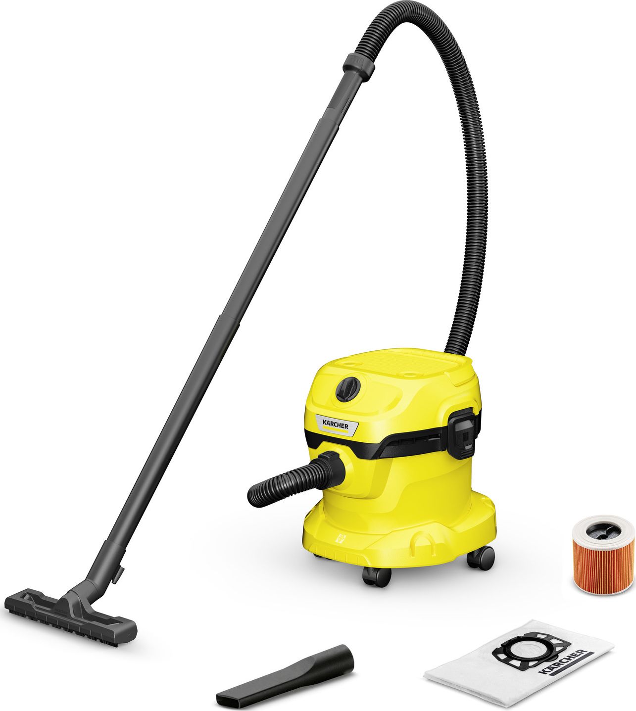 Karcher WD 2 Plus V-12/4/18/C EU WD 2 Multi Purpose Vacuum New 2022 01.2022 Putekļu sūcējs