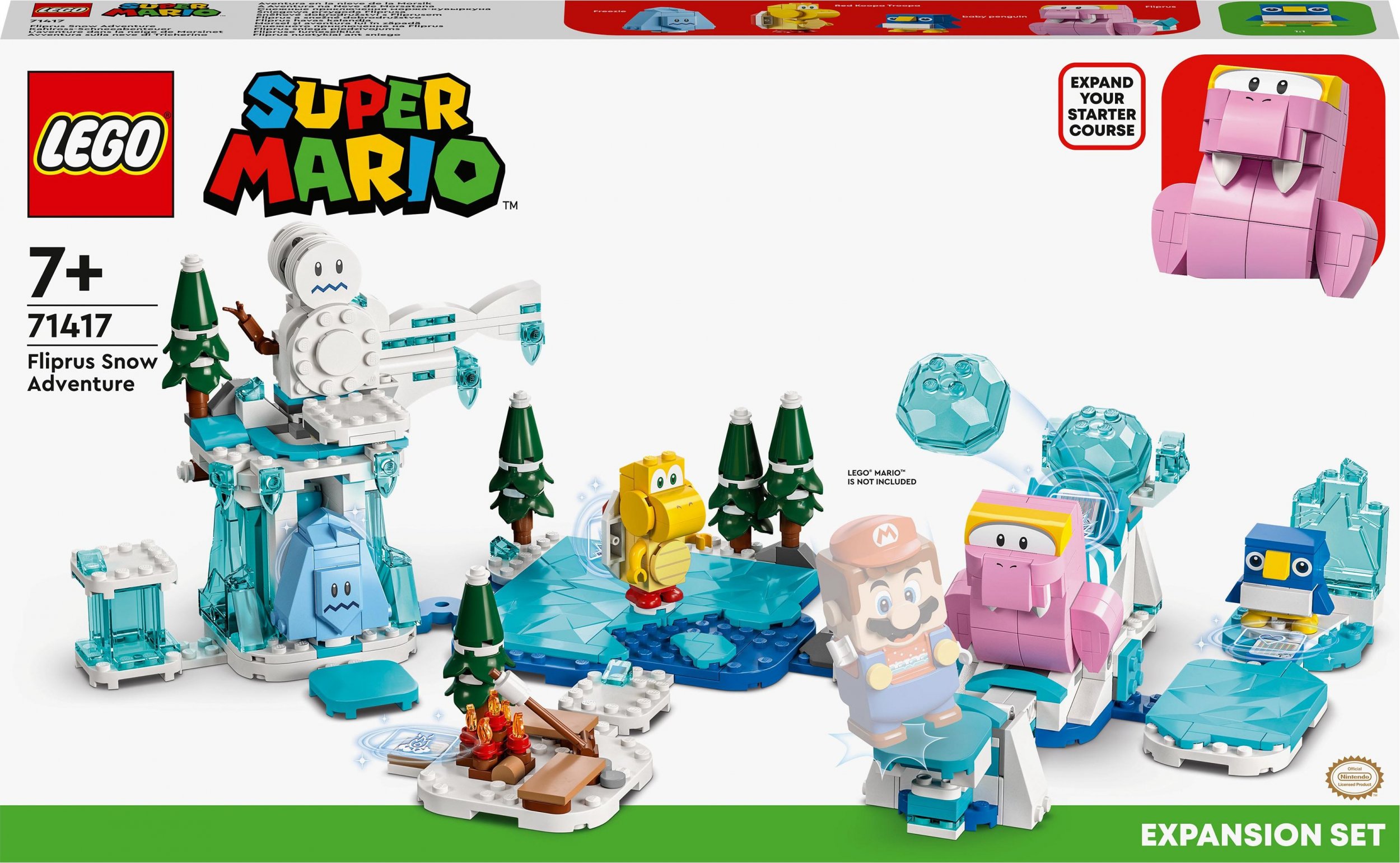 LEGO Super Mario Sniegowa przygoda Fliprusa - Zestaw rozszerzajacy (71417) LEGO konstruktors