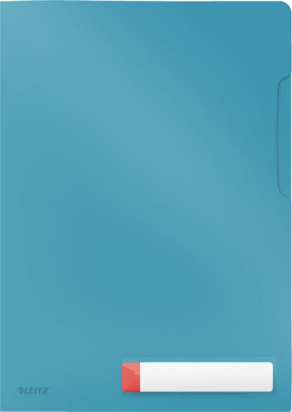 Leitz Folder A4 z kieszonka na etykiete niebieski obk5009187 (4002432125760) laminators