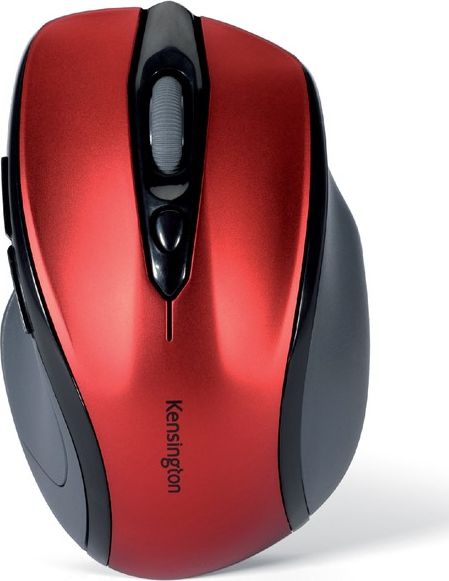 Kensington  Pro Fit Mid Size Wireless Ruby Red Mouse Datora pele