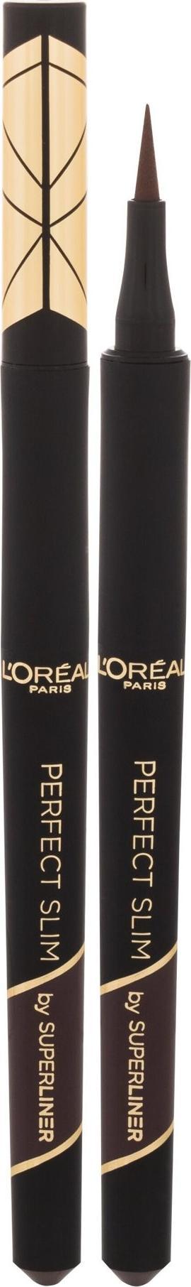 L'Oreal Paris L'OREAL_Super Liner Perfect Slim eyeliner w pisaku Brown 7g 3600523959853 (3600523959853) acu zīmulis