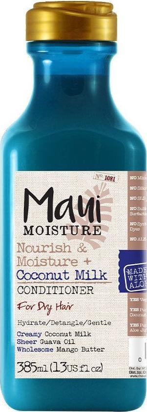 Maui Moisture MAUI MOISTURE_Nourish&Moisture+ Conditioner odzywka do wlosow suchych Coconut Milk 385ml 022796170521 (022796170521)