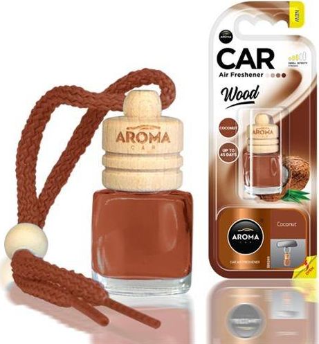 MTM Odswiezacz powietrza AROMA WOOD COCONUT AMI-A83013 (5902846830139) auto kopšanai