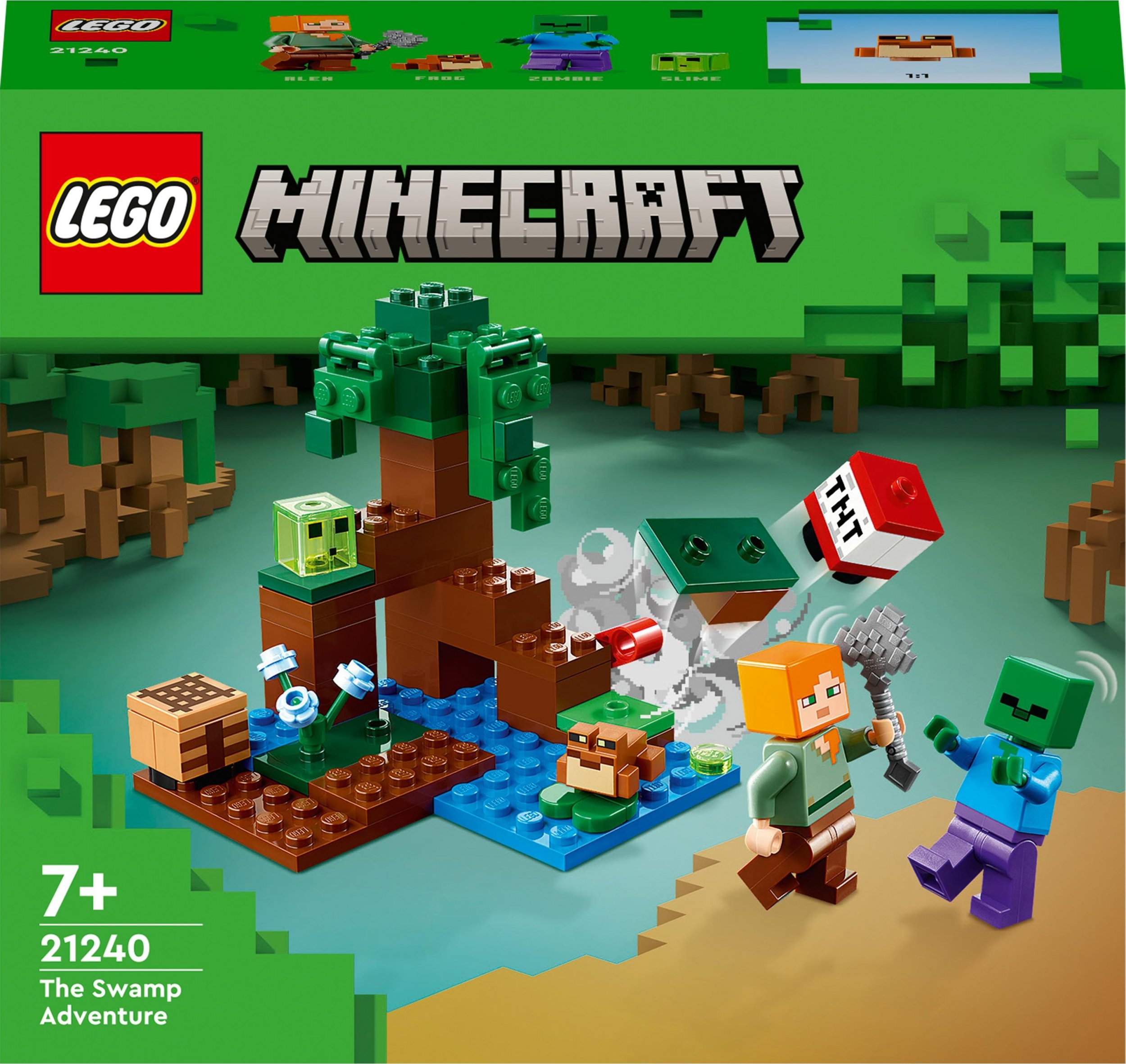 LEGO Minecraft Swamp Adventure (21240) LEGO konstruktors