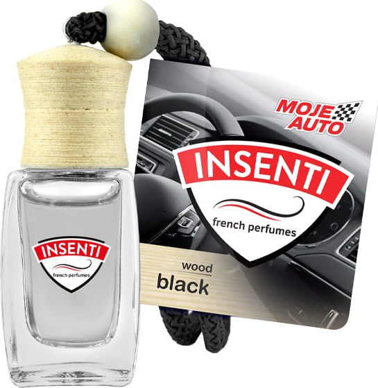 Moje Auto Zapach samochodowy Insenti Wood (Black) KOS-15-200 Black (5905694016793) auto kopšanai