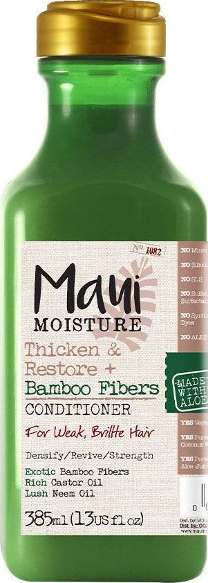 Maui Moisture MAUI MOISTURE_Thicken&Restore+ Conditioner odzywka do wlosow lamiliwych Bamboo Fibers 385ml 022796170620 (022796170620)