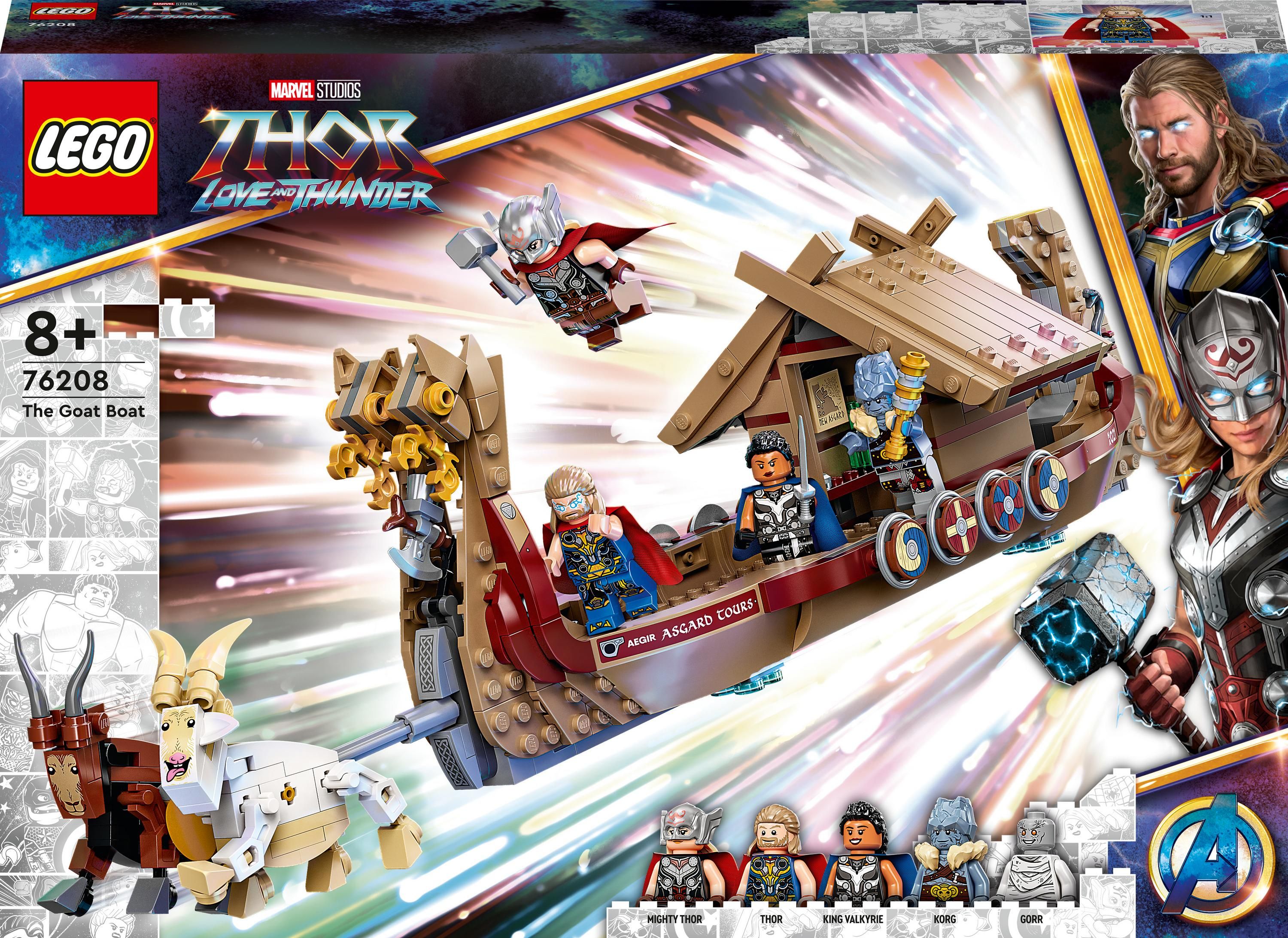 LEGO SH Marvel 76208 The Goat Boat LEGO konstruktors