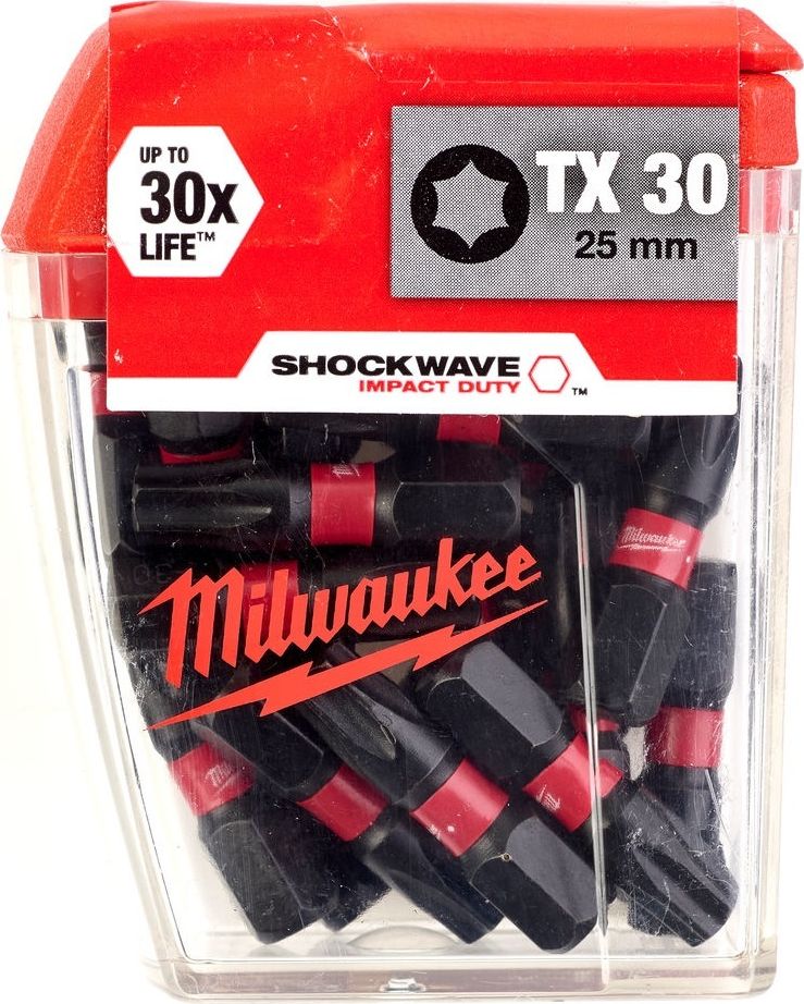 Milwaukee BIT SHOCKWAVE CD TX30 25MM-25SZT.