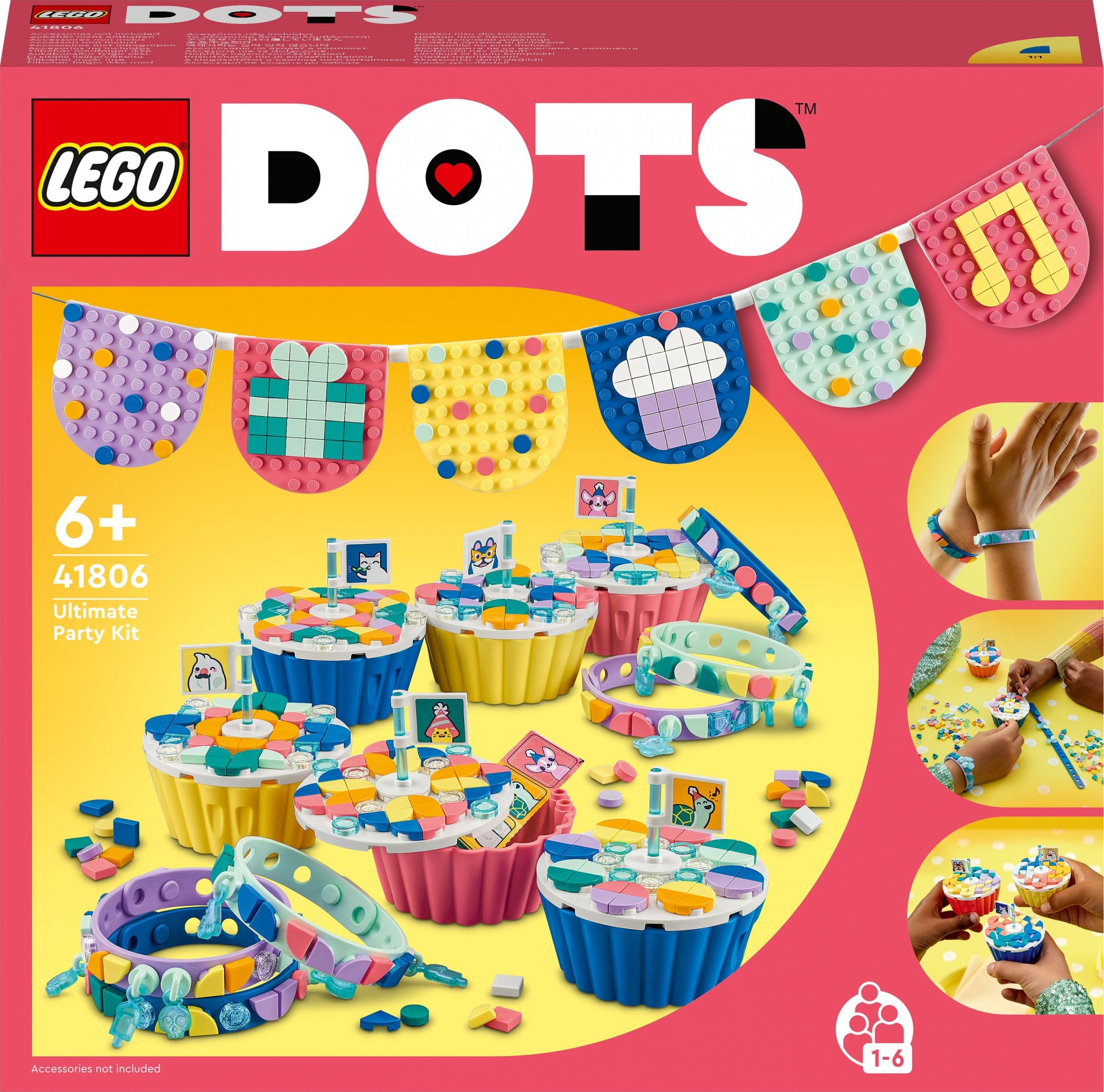LEGO Dots Pelny zestaw imprezowy (41806) 6430864 (5702017432182) LEGO konstruktors
