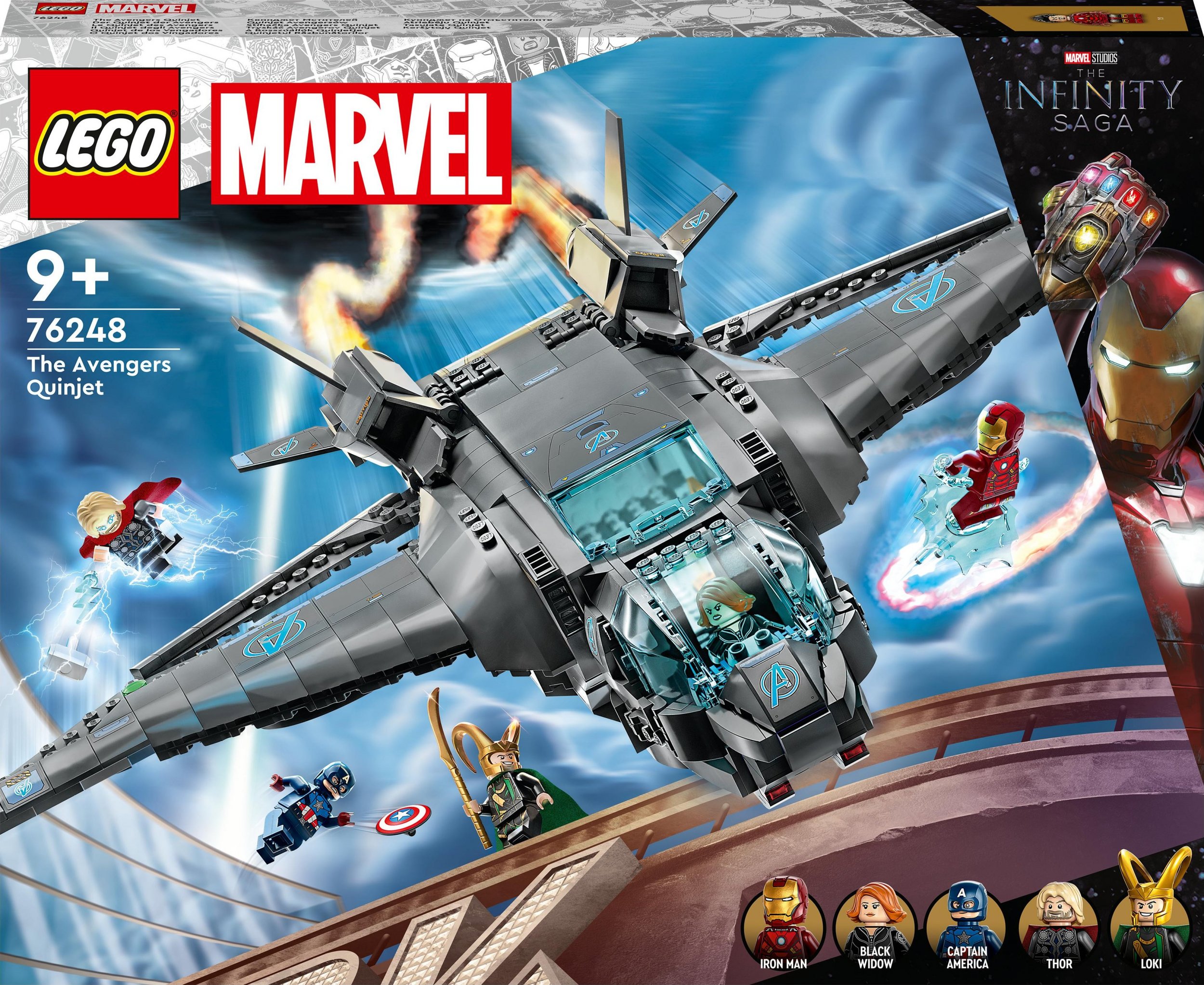 LEGO Marvel Quinjet Avengersow (76248) LEGO konstruktors