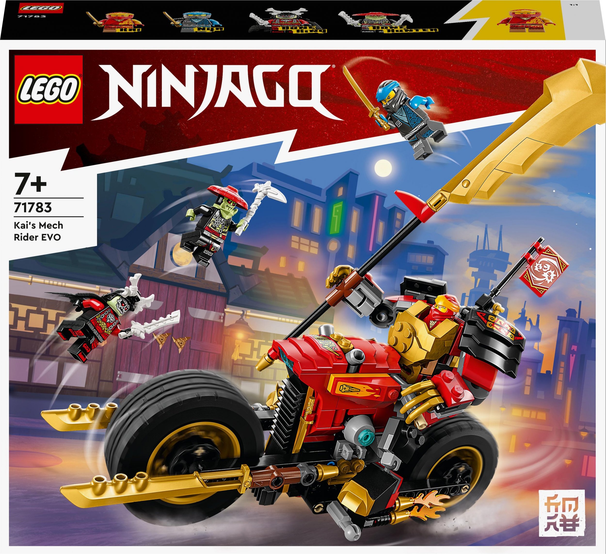 LEGO Ninjago Jezdziec-Mech Kaia EVO (71783) LEGO konstruktors