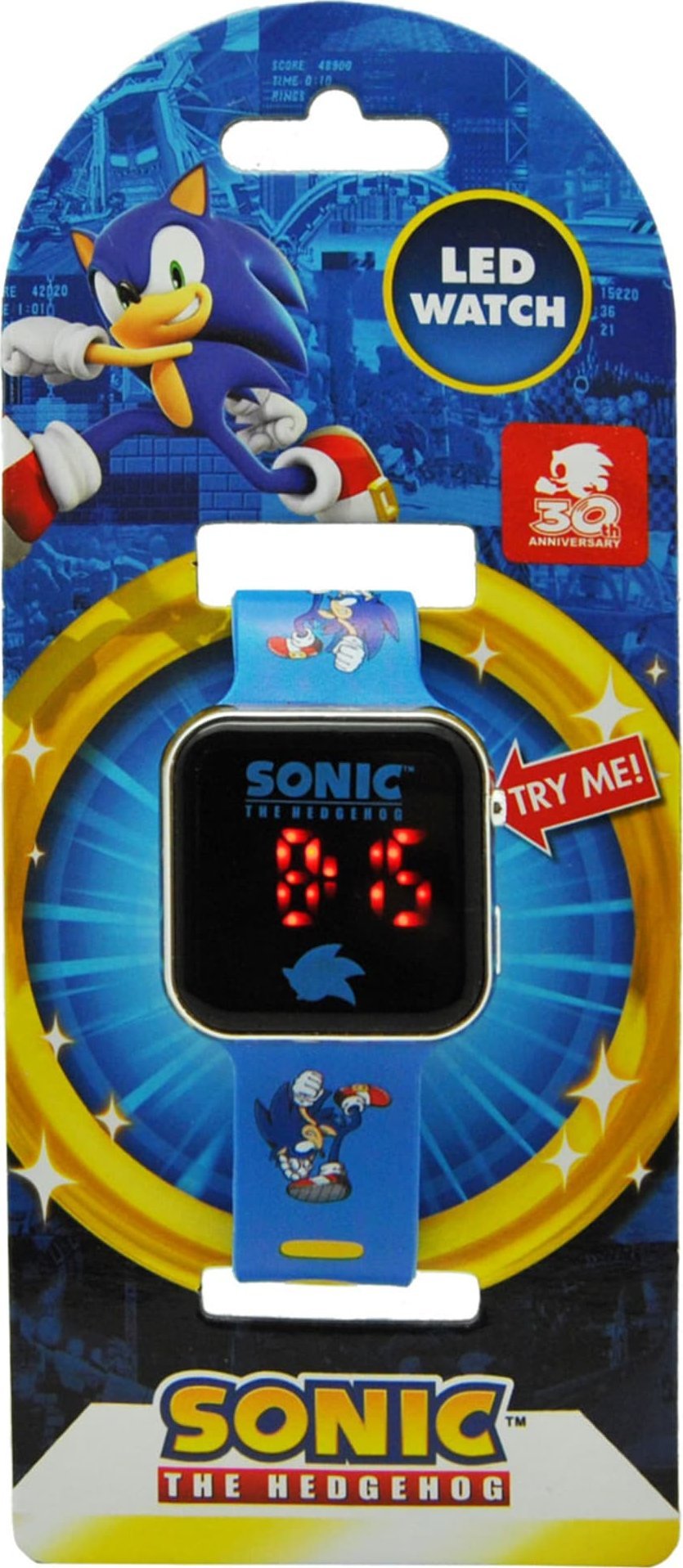 Kids Euroswan Zegarek cyfrowy LED Sonic SNC4137 Kids Euroswan SNC4137 (8435507869140) Viedais pulkstenis, smartwatch