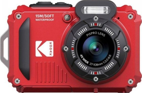 Kodak WPZ2 waterproof czerwony Digitālā kamera