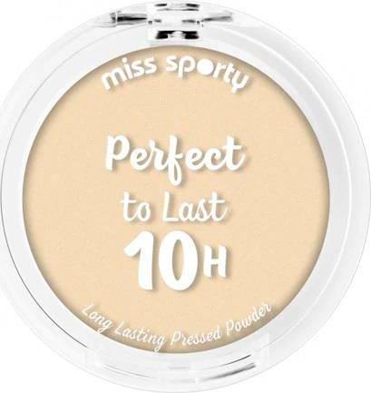 Miss Sporty MISS SPORTY_Perfect To Last 10h dlugotrwaly puder w kamieniu 010 Porcelain 9g 3616302970421 (3616302970421)