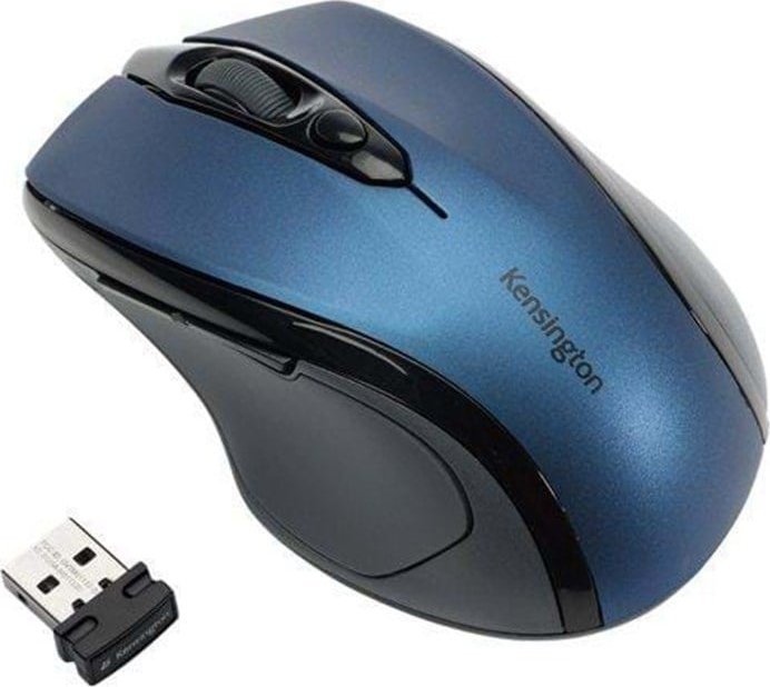 Kensington  Pro Fit Mid Size Wireless Sapphire Blue Mouse Datora pele