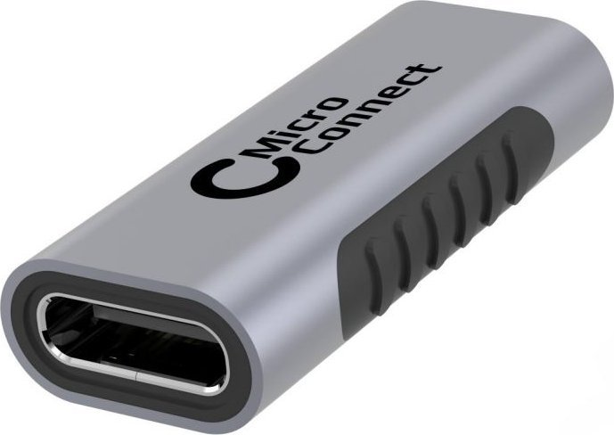 Adapter USB MicroConnect USB-C - USB-C Szary  (USB-C Adapter F-F) USB-C Adapter F-F (5704174892113)
