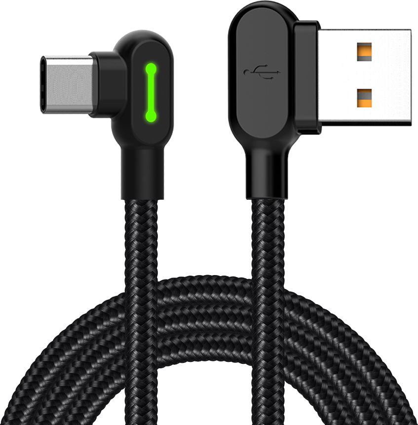 Mcdodo USB-A - USB-C Cable 0.5 m Black (CA-5280) USB kabelis