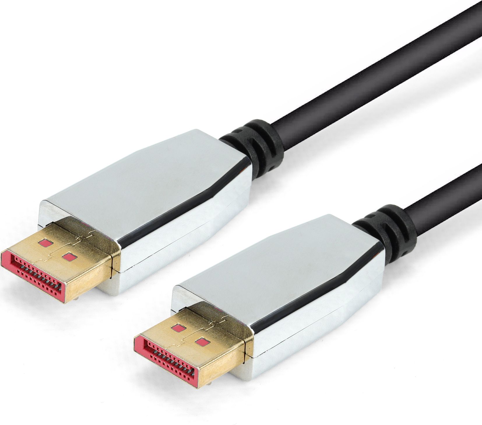 Kabel Montis DisplayPort - DisplayPort 1.8m czarny (MT038-1,8) MT038-1,8 (5901811404351) kabelis video, audio