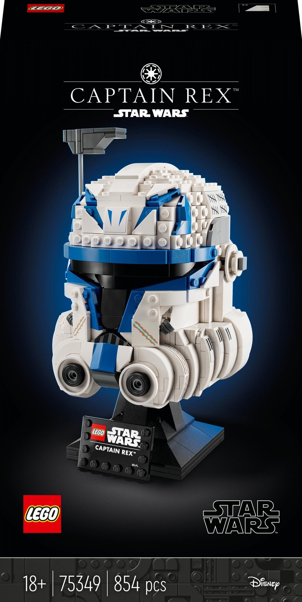 LEGO Star Wars - Captain Rex Helmet (75349) LEGO konstruktors
