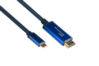 Good Connections Adapterkab SmartFLEX USB-C an HDMI blau 3m