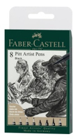 FABER-CASTELL Tuschestift Pitt Artist Pen Farbe 199 8x