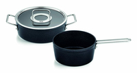 Fissler Adamant Set Pot 24cm Saucepan 18cm Pannas un katli