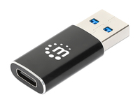 MANHATTAN USB-A auf USB-C Adapter USB 3.2 Gen 2 10Gbps adapteris